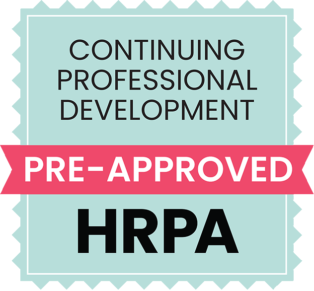 Pre-Approved for Continuing Professional Development by HRPA